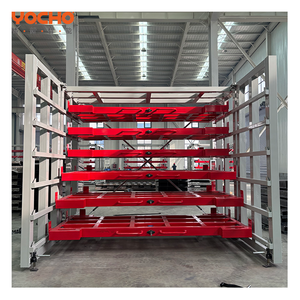 <strong>Sheet</strong> <strong>Metal</strong> <strong>Storage</strong> <strong>Rack</strong> <strong>Heavy</strong> <strong>Duty</strong> 2 Tons Per Layer Manual Electric Warehouse Racking Systems CE - Product Image 1