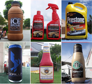 Botella de Cerveza Inflable Gigante Personalizada para Publicidad en Exteriores, Decoración para Eventos, Material Oxford/PVC, Resistente al Agua y a la Intemperie - Product Image 6