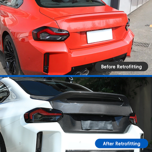 Kit de carrocería de fibra de carbono para la tapa del maletero del BMW M2 G42 G87, actualización de modificación de coche 2022-2025 - Product Image 2