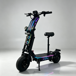 Scooter Eléctrico Potente para Adultos con Luz RGB, Neumático de Calle de 13 Pulgadas, Arranque NFC, 72V 10000W 35Ah, 43-68 Millas de Autonomía, Envío Rápido desde EE. UU. - Product Image 1
