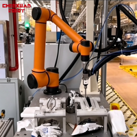 Cobot de distribution collaboratif flexible à 6 axes pour l'application de scellage de pièces automobiles et de coques en plastique