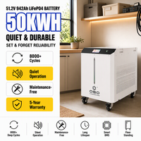Batterie au lithium LiFePO4 48V 51.2V 1000Ah 50KWH 50Kw 100Kwh 45KWH 100Kw pour stockage d'énergie solaire