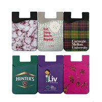 Tarjetero de Silicona con Logotipo Personalizado, Cartera para Teléfono con Soporte, Soporte de Silicona para Teléfono Celular, Cartera con Tarjetero