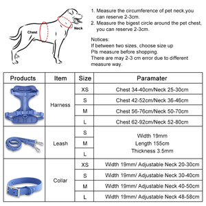 Arnés de seguridad de neopreno para perros, accesorio ligero con logotipo personalizado, suave, acolchado, capa de aire, con correa de <span class=keywords><strong>Collar</strong></span> de PVC, nuevo - Product Image 6
