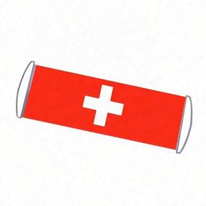 Striscione Pubblicitario Personalizzato 'YOU SHOULD BE HERE' con Scorrimento Manuale per Tifosi - Product Image 5