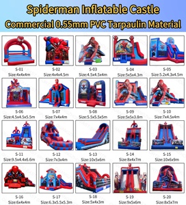 Château gonflable gonflable de chien de patte PVC Jumper Bouncer House Cartoon Children Party Maison gonflable de rebond avec <span class=keywords><strong>piscine</strong></span> de toboggan aquatique - Product Image 5