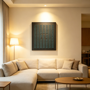 Silent Structure Abstract Still Life Handpainted Minimalist Oil Paintings Mixed Media <b>Canvas</b> Wall Art Hanging Home Decor - Product Image 1