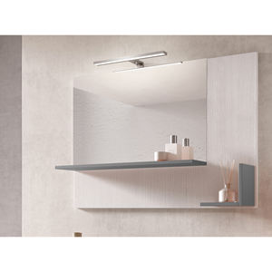 Miroir mural, 100 cm, blanc nordique, avec lampe LED - Product Image 1