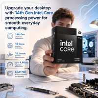 Prosesor Desktop Gaming Intel Core I5-14490F Generasi ke-14, 10 Core 16 Thread hingga 4.9GHz, LGA1700, Cache 24MB, Boxed, Tersedia