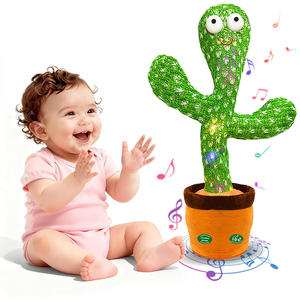 Cactus Bailarín Cantante y Hablante, Juguete Decorativo para el Hogar, Éxito de Ventas - Product Image 1