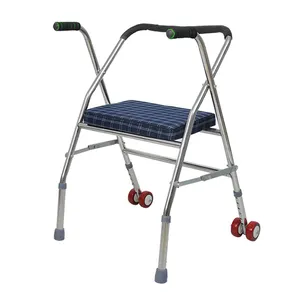 Mobility aids lightweight rehabilitation therapy supplies elderly lift walking stick with chair aid walker chair