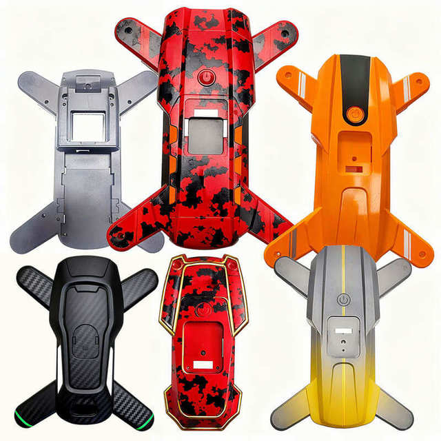 UAV Fuselage Shell ABS PC PLA Nylon Plastic Injection Molding Custom Drone Body Frame Housing Mold Manufacturing
