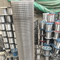 Rouleaux de treillis soudé en acier inoxydable 316L de qualité marine, résistants à la corrosion, pour sacs à huîtres et aquaculture