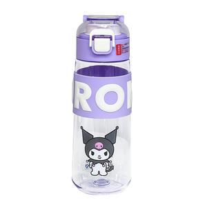 Botella de agua Sanrio Melody Tritan de 620 ml con infusor de té, diseño de dibujos animados para estudiantes y uso en la oficina. - Product Image 4
