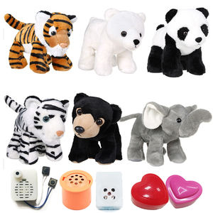 Bán Sỉ Máy Ghi Âm Động Vật Nhồi Bông Tùy Chỉnh Đồ Chơi Động Vật Nhồi Bông Giọng Nói Của Bạn Đáng Yêu OEM Với Mô-đun Âm Thanh Có Thể Ghi Lại - Product Image 4