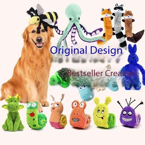 Tương tác thân thiện với môi phim hoạt hình con chó đồ chơi hoạt hình sang trọng Mô Hình Khủng Long Ếch ốc cắn kháng & nha khoa làm sạch cho con chó con - Product Image 1