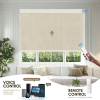 Persiana Enrollable Motorizada, Cortinas Eléctricas para Ventanas, Compatibles con Alexa, Google y Apple, Persianas Enrollables Inteligentes Recargables, Persianas Enrollables Opacas