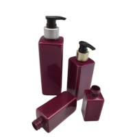 ODM haute qualité emballage cosmétique bouteille en plastique shampooing Lotion pompe bouteille 120ml 200ml 250ml PET bouteille carrée