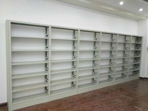 Meuble <span class=keywords><strong>de</strong></span> bibliothèque en acier durable au design moderne, présentoir métallique pour magazines et <span class=keywords><strong>livres</strong></span> - Product Image 6