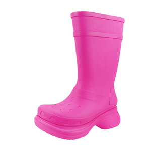 <span class=keywords><strong>Bottes</strong></span> <span class=keywords><strong>de</strong></span> <span class=keywords><strong>pluie</strong></span> EVA <span class=keywords><strong>chaudes</strong></span> pour femmes Chaussures en caoutchouc légères pour la protection du travail - Product Image 2