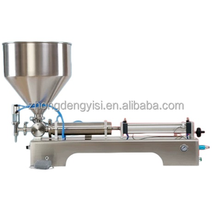 Factory Pneumatic Liquid Paste Filling Machine Manual <b>Laundry</b> Liquid Liquor Beverage <b>Jar</b> Machine for Bottles Packaging Core Pump - Product Image 1