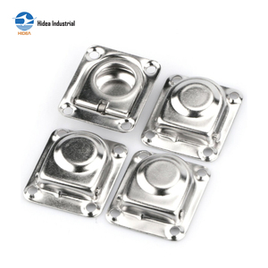 Poignée de levage de trappe de pont HIDEA pour yacht bateau qualité <span class=keywords><strong>marine</strong></span> AISI 304/AISI 316 anneau de traction à ressort - Product Image 3