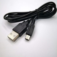 Câble de charge sans fil HYT ABS+Metal 1,2 m noir pour DS/3DS/3DS XL/LL/- Haute qualité