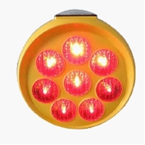 Lámpara de Tráfico Solar LED de Seguridad para Fábrica, Portátil, Intermitente, para Carretera - Product Image 1