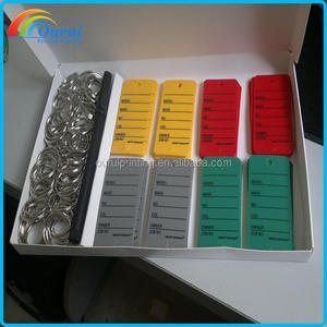 Thẻ ID Xe Chìa Khóa Với Vòng Chìa Khóa, Vật Tư Đại Lý, Đại Lý Xe Hội Thảo Thẻ Chìa Khóa Poly - Product Image 2