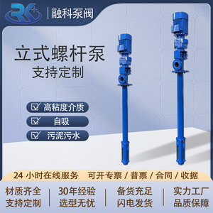 Rongke <b>Pump</b> Valve <b>Submersible</b> Self Priming Screw <b>Pump</b> RKLS010203 Impurity <b>Pump</b> Custom Length - Product Image 4