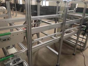 Pallet Hệ Thống Băng Tải Động Cơ Con Lăn Băng Tải Điện Xe Máy Lắp Ráp Dòng <span class=keywords><strong>Slat</strong></span> Chuỗi Băng Tải - Product Image 3