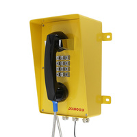 Téléphone analogique SIP robuste et étanche pour usage industriel, idéal pour les usines, les applications extérieures et les urgences routières, téléphone VoIP d'usine