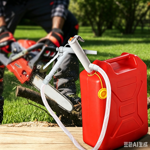3.2GPM <b>Battery</b> Powered Fuel Transfer <b>Pump</b> with Durable Nozzle Easy-to-Operate Plastic Manual <b>Pump</b> - Product Image 6