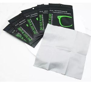 ガラスとジュエリー用のカスタムロゴ印刷マイクロファイバー防曇クリーンクロスマイクロファイバー眼鏡クリーニングクロス - Product Image 1