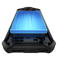 5G Ulefone Armor X16 Pro 6.56 pouces HD + Smartphone étanche robuste 8 Go + 256 Go Vision de nuit Android 15 10360mAh NFC