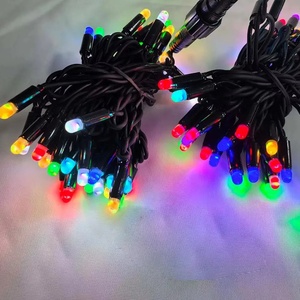 ไฟ LED RGB หลากสี ความยาว 10 เมตร 100 ดวง สาย PVC ยืดหดได้ IP44 ปรับความสว่างได้ พร้อมรีโมทคอนโทรล สำหรับงานปาร์ตี้ เทศกาล คริสต์มาส และตกแต่งสวน - Product Image 2