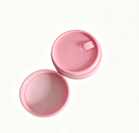 Pot cosmétique vide en PP double paroi de qualité supérieure, anti-fuite, finition mate, avec insert intérieur, 10g 15g 20g 30g 50g