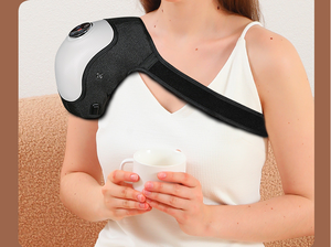 Masseur de genou électrique pour la fonction de physiothérapie des jambes, soulagement efficace des douleurs articulaires et musculaires, masseur de genou, coude et épaule avec chaleur - Product Image 2