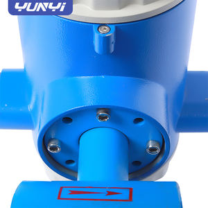 Yunyi elektromagnetische flowmeter, hoge precisie digitale waterflowmeter voor vloeibare industriële chemische afvalwater - Product Image 6