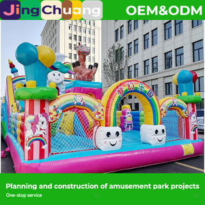 Nuevo Castillo Inflable Neverland Ranch con Tobogán Grande, Trampolín Infantil para Interiores y Exteriores, Diversión Familiar - Product Image 2