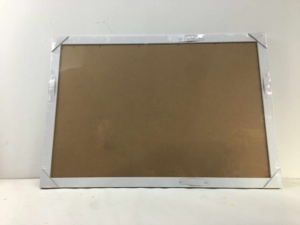 Trắng Cork <span class=keywords><strong>Board</strong></span> 30 "x 20" lớn đóng khung bảng thông báo cho các trường học nhà, nhà bếp và văn phòng bức tường - Product Image 3