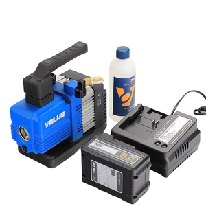 Máy bơm chân không pin Lithium VALUE VRP-2SLI 2.0CFM 18V, máy bơm chân không cánh xoay một cấp dùng cho hệ thống lạnh, hoạt động 75 phút - Product Image 1