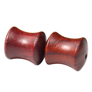 Cuentas sueltas de bambú y madera de 10x12mm, de sándalo, ébano y palisandro, para la fabricación de pulseras, cuentas de oración budistas DIY, accesorios. - Product Image 5