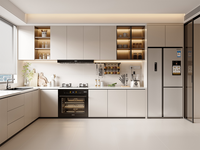 Armoires de cuisine en bois sur mesure pour projets d'aménagement intérieur |   Solution complète pour armoires résistantes à l'eau et écologiques