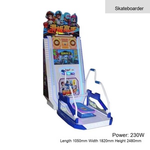 Manufacturer-Sourced Children's Coin-Operated Fun Scooter Frog Style <b>Arcade</b> Simulation Playground Game Machine 1 Year Warranty - Product Image 4
