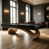 Nouvelles Tables de Billard de Luxe Personnalisées Design 8 Ball Haut de Gamme pour Intérieur Moderne 7ft 8ft 9ft