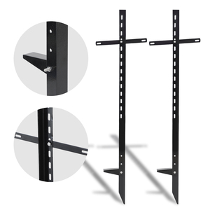 Reliable Metal Yard Sign Stakes Outdoor Lawn Ground Stake Holder for Commercial Display Use - Product Image 1