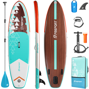 Planche de <span class=keywords><strong>paddle</strong></span> gonflable de pêche haute stabilité avec porte-cannes pour pêcheurs sur les lacs, les rivières et les eaux côtières - Product Image 1