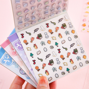 Little Diary Series 2,0 Mini libro de pegatinas 3D Pet y Scrapbook Washi Stickers para Scrapbooking y regalos promocionales - Product Image 5