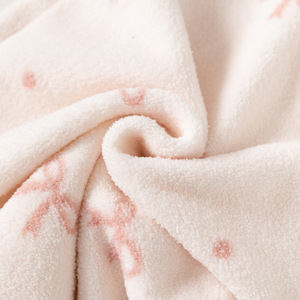 Tutina in pile reversibile autunno/inverno per neonata con cappuccio e fiocco - <span class=keywords><strong>Body</strong></span> caldo e morbido per bambine - Product Image 4
